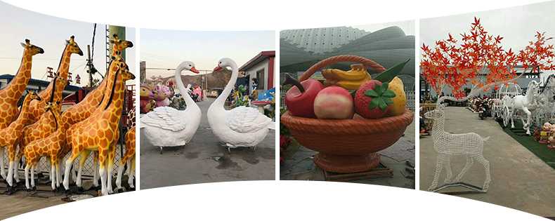 仿真景觀擺件，卡通景觀雕塑