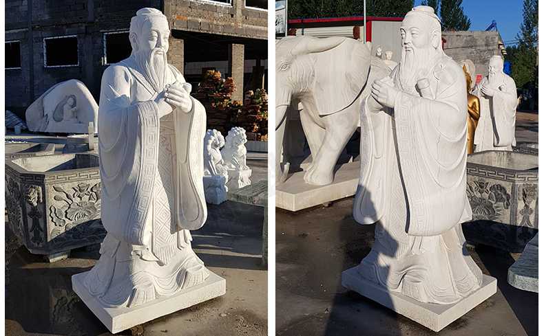 校園孔子像，學(xué)?？鬃拥裣?，孔子景觀雕塑