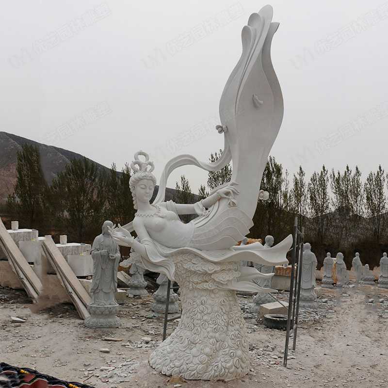 槐花仙子雕塑，槐花仙女雕塑