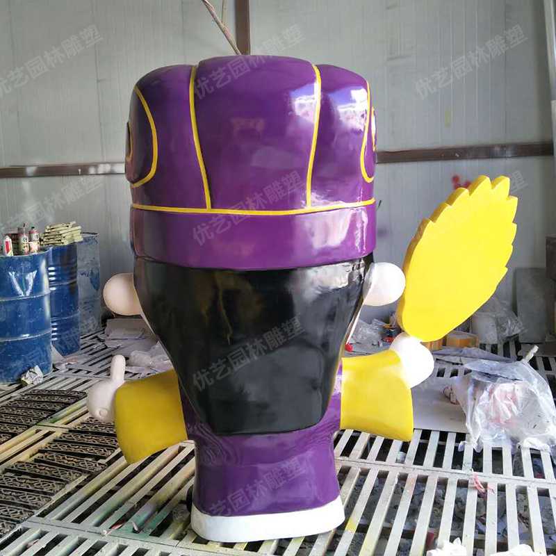 諸葛亮雕塑，卡通人物雕塑