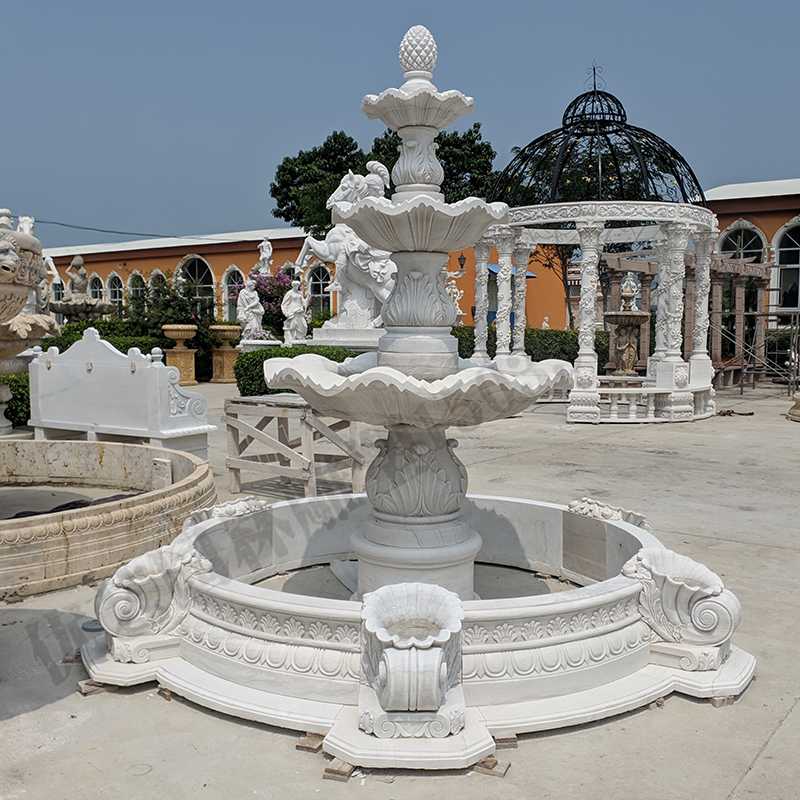 海螺大理石噴泉，海螺噴泉，大理石噴泉，石雕噴泉廠家