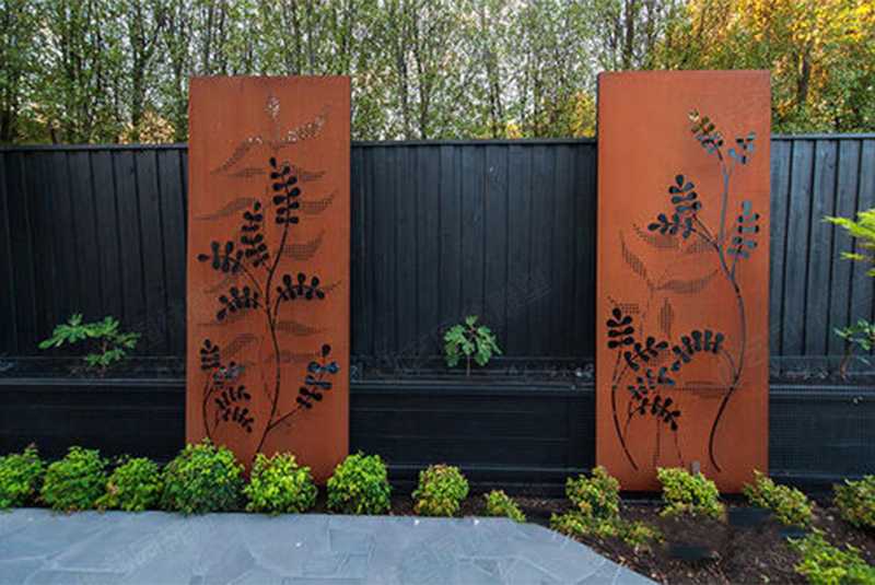 創(chuàng)意耐候鋼擺件，大型耐候鋼雕塑