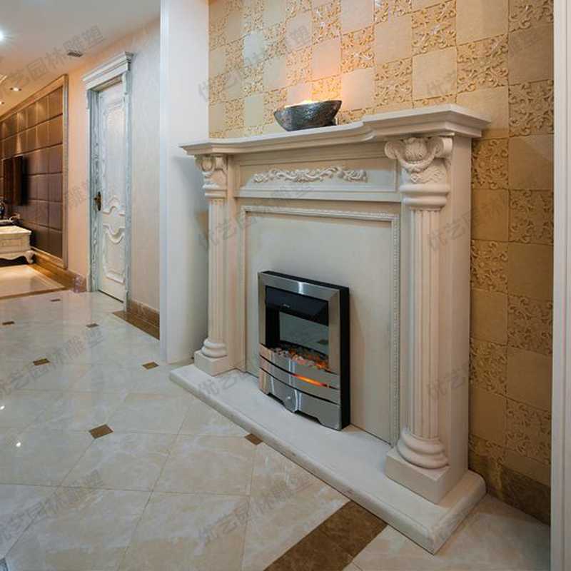 大理石壁爐，歐式壁爐