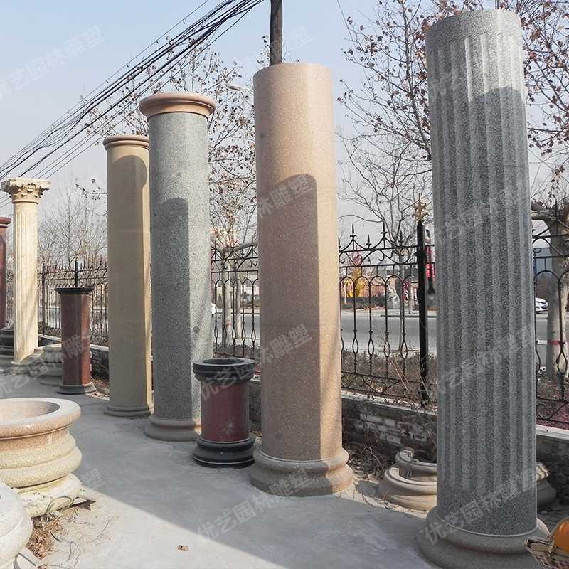 裝飾羅馬柱，石雕羅馬柱