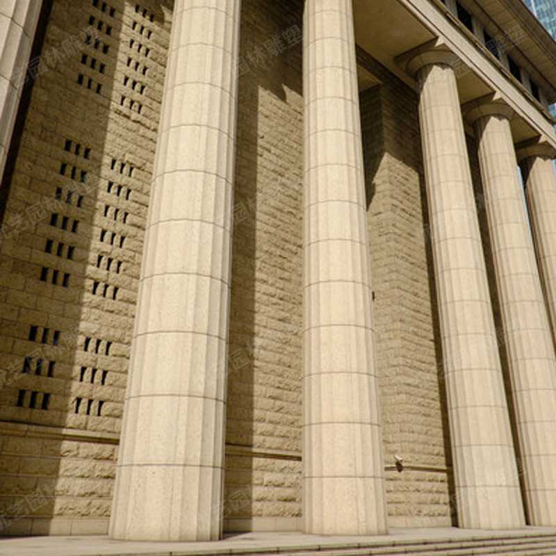 石雕羅馬柱，大型羅馬柱