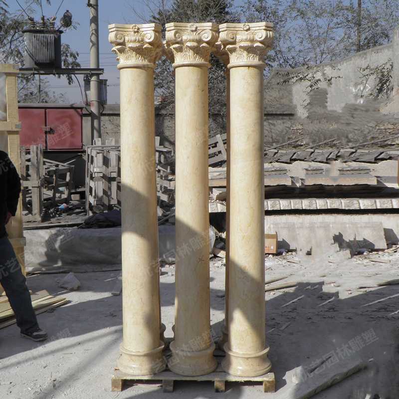 大理石羅馬柱，石材羅馬柱